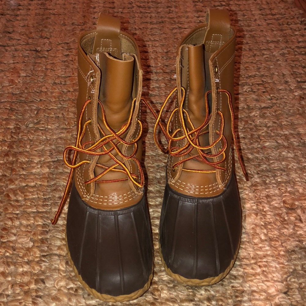 Slightly used L.L. Bean duck boots